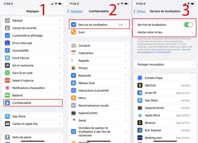 Comment localiser un iPhone horsligne